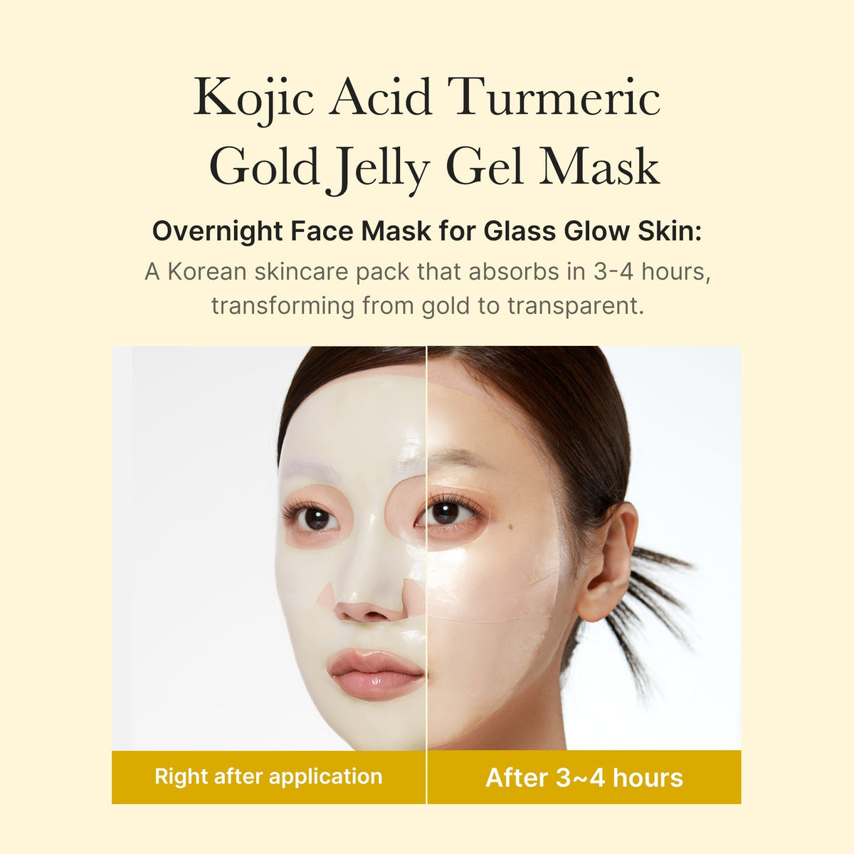 Kojic Acid Turmeric Gold Jelly Gel Mask